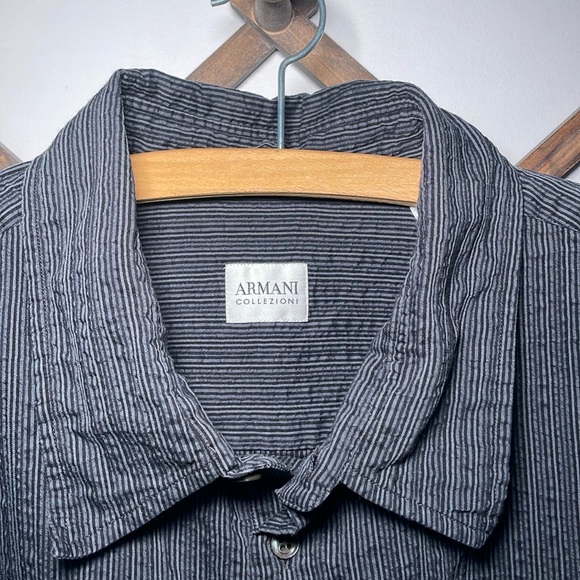 Armani Collezioni ‘Made in Tunisia’ Dress Shirt - Picture 3 of 6